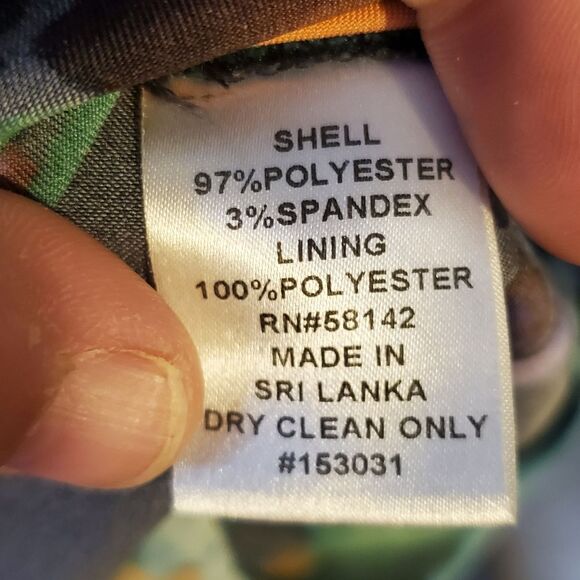 London Style Nights Abstract Cocktail Dress - Picture 9 of 10